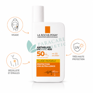 LA ROCHE POSAY ANTHELIOS UVMUNE 400 FLUIDE SOLAIRE INVISIBLE SPF 50+