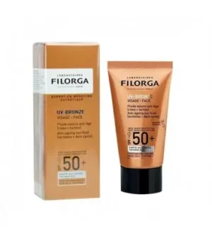 FILORGA UV BRONZE VISAGE FLUIDE SOLAIRE SPF50+ 40ML