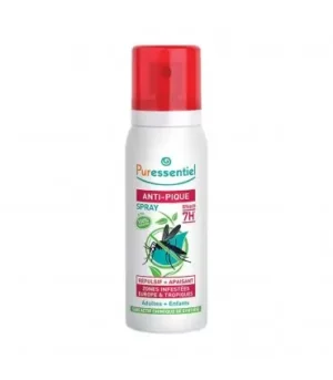 PURESSENTIEL ANTI-PIQUE SPRAY REPULSIF+ APAISANT 7H 75ML