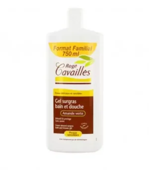 RC GEL SURGRAS ACTIF BAIN DOUCHE AMANDE VERTE 1L