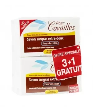 RC SAVON PARFUME FLEUR DE COTON 250G *2 + BOITE OFFERTE