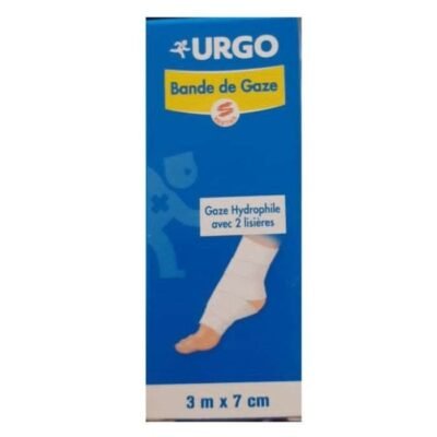 URGO BANDE DE GAZE 3*7 BLEU