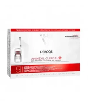 VICHY DERCOS AMINEXIL CLINICAL 5 AMPOULE FEMME /21