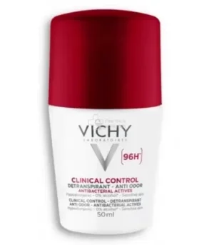 VICHY DEODORANT CLINICAL CONTROL FEMME 96H² DETRANSPIRANT ANTI ODEUR 50ML