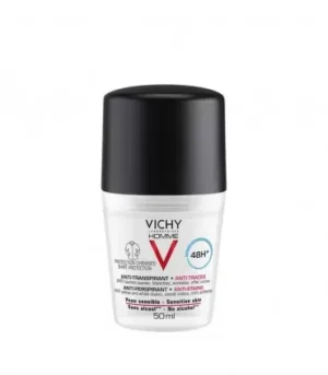 VICHY HOMME DEODORANT BILLE 48H² ANTI-TRACES 50ML