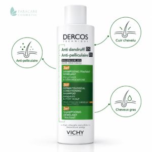 VICHY DERCOS ANTI-PELLICULAIRE SHAMPOOING TRAITANT ANTI-PELLICULAIRE CHEVEUX SECS 200ML