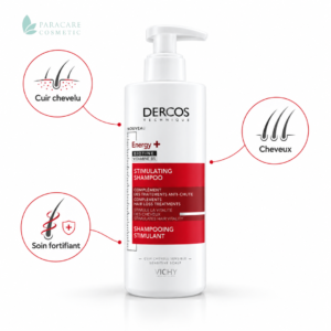 VICHY DERCOS ENERGISANT+ SHAMPOOING COMPLEMENT ANTI-CHUTE 400ML