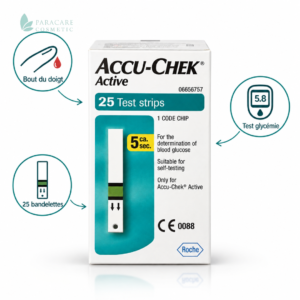 ACCU-CHEK ACTIVE BANDELETTES B25