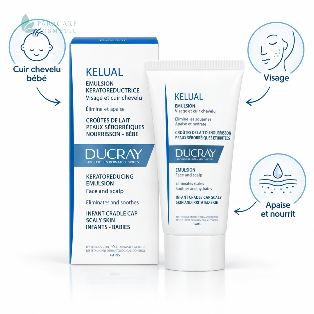 DUCRAY KELUAL EMULSION CROUTES DE LAIT DU NOURRISSON 50ML