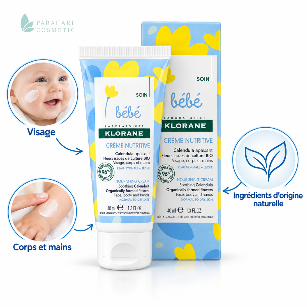 KLORANE BEBE CREME NUTRITIVE AU COLD CREAM 40ML