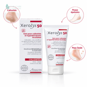 LCA PHARMA XEROLYS CREME VISAGE PEAUX SECHES 50ML
