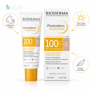 BIODERMA PHOTODERM FLUIDE MAX SPF100 TEINTE TRES CLAIRE 40ML