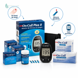ON CALL PLUS KIT COMPLET APPAREIL + 10 BANDELETTES REF G113-111
