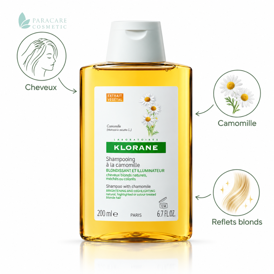 KLORANE CAMOMILLE SHAMPOOING 200ML