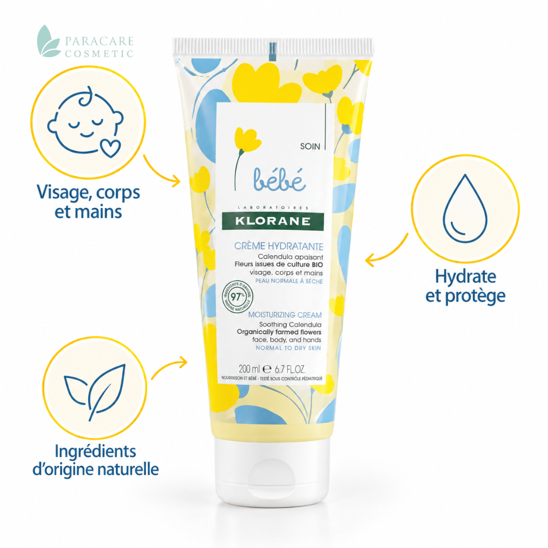 KLORANE BEBE SHAMPOOING DOUX DEMELANT 200ML