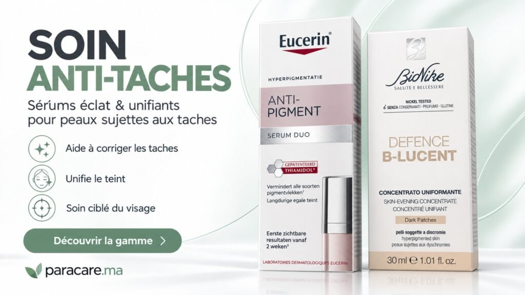 Sérum anti-taches visage au Maroc pour un teint uniforme et éclatant